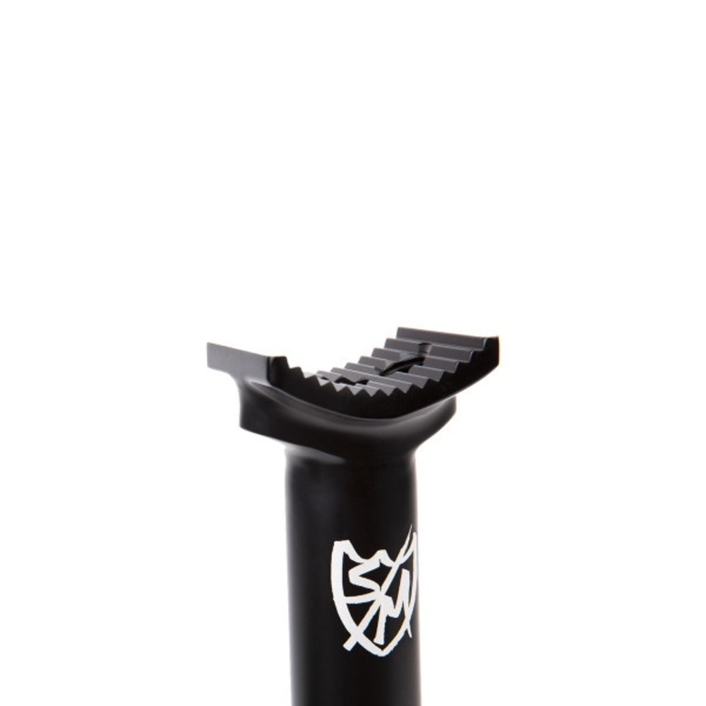 - S&M BMX BIKE LONG JOHNSON 27.2mm  PIVOTAL SEAT POST 320mm LONG BLACK BMX…